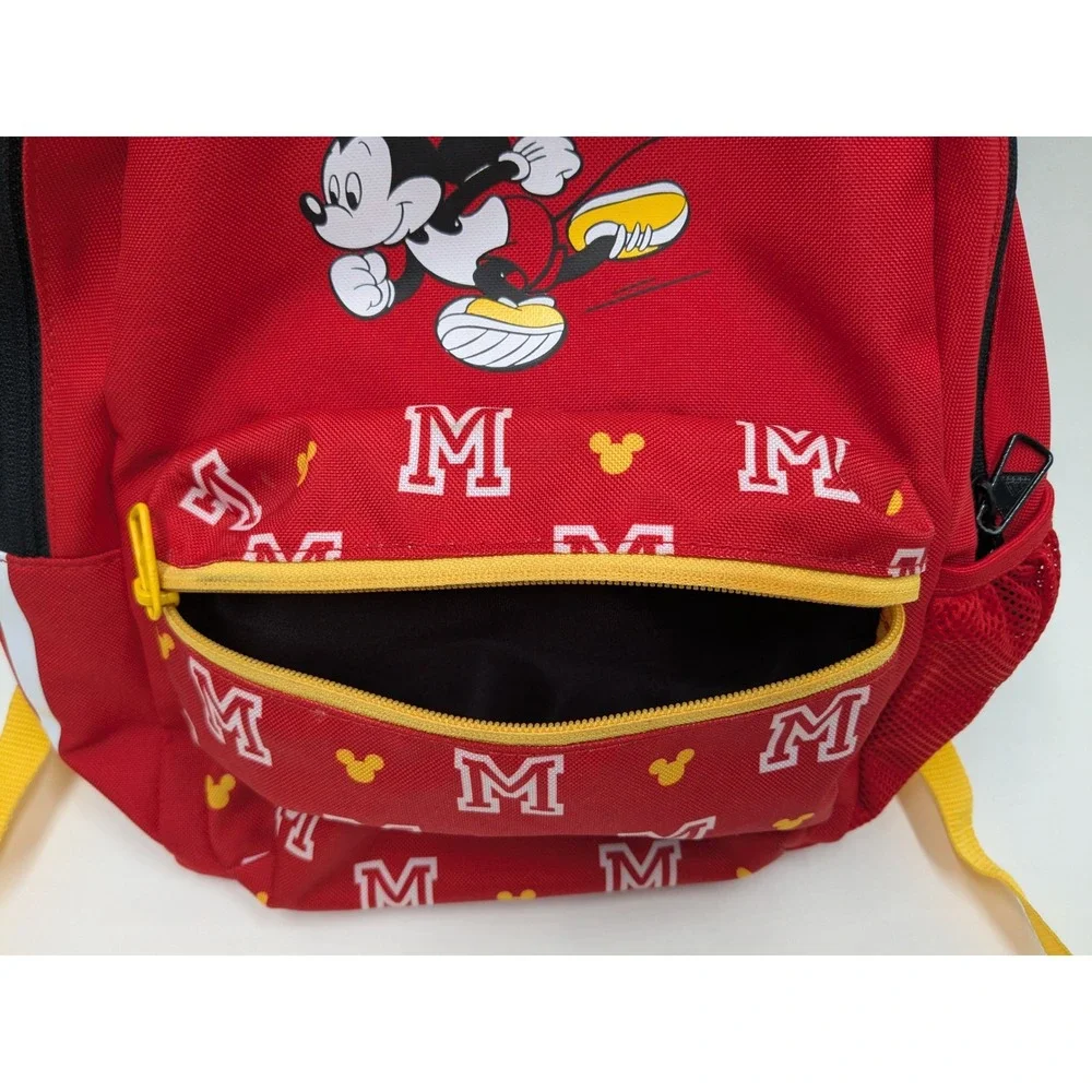 Adidas x Disney Mickey Mouse Backpack Red Yellow‎ Kids School Travel Bag